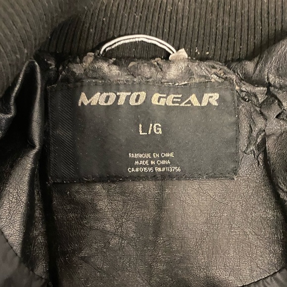 Moto Gear-Women black leather jacket - Picture 6 of 11